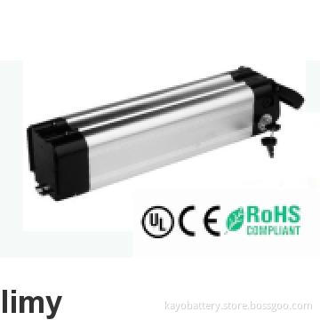 Environmental Lithium Polymer E-bike Battery 48V 10Ah with Al Case